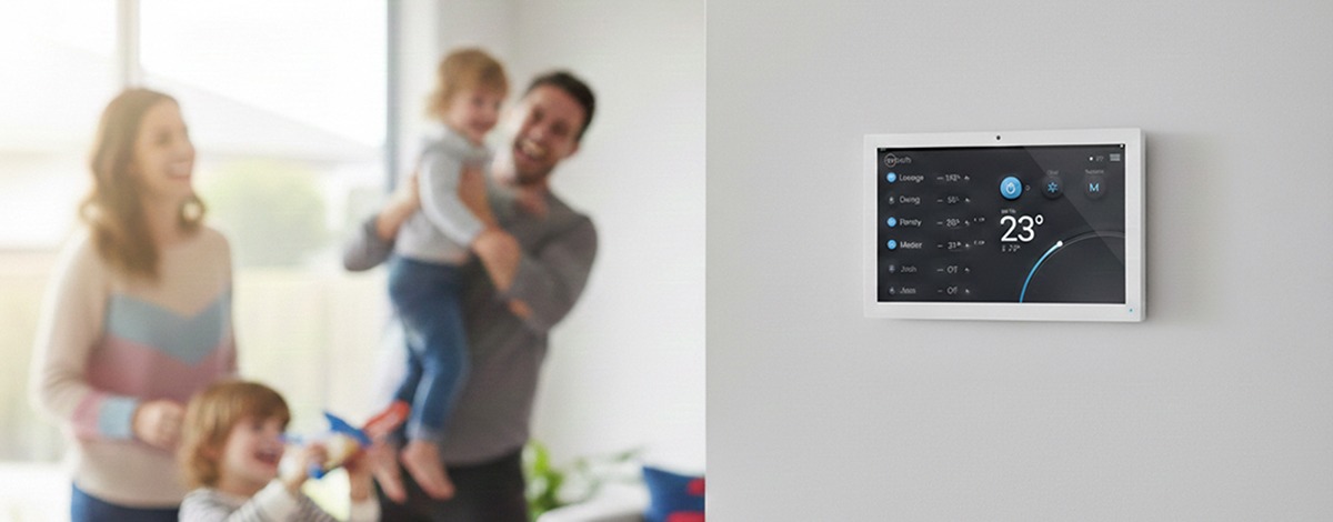 AirTouch zone controller for smart air conditioning system in a Canberra home